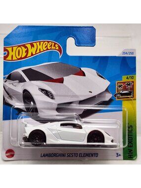 Hot Wheels Lamborghini Sesto Elemento 2024 HW Exotics 4/10 204/250 Short Card
